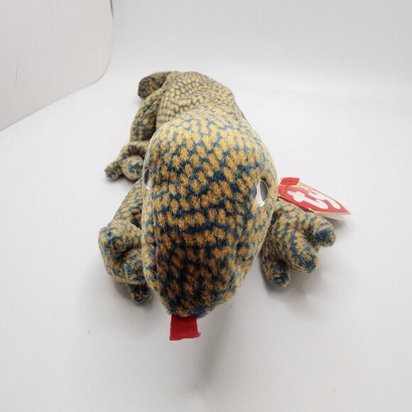 Vintage TY Beanie Baby "Scaly the Lizard" with Both Hang and Tush Tags - Picture 1 of 11